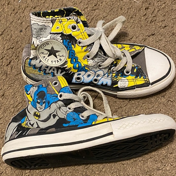 Converse Other - Converse All Star CTAS Batman DC Comics Chuck Taylor 327215F Unisex Kids Size 12